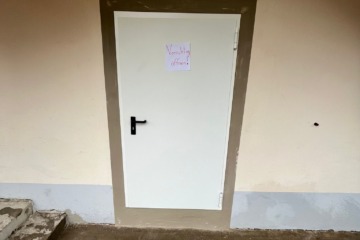 Neue Tür im FF-Haus